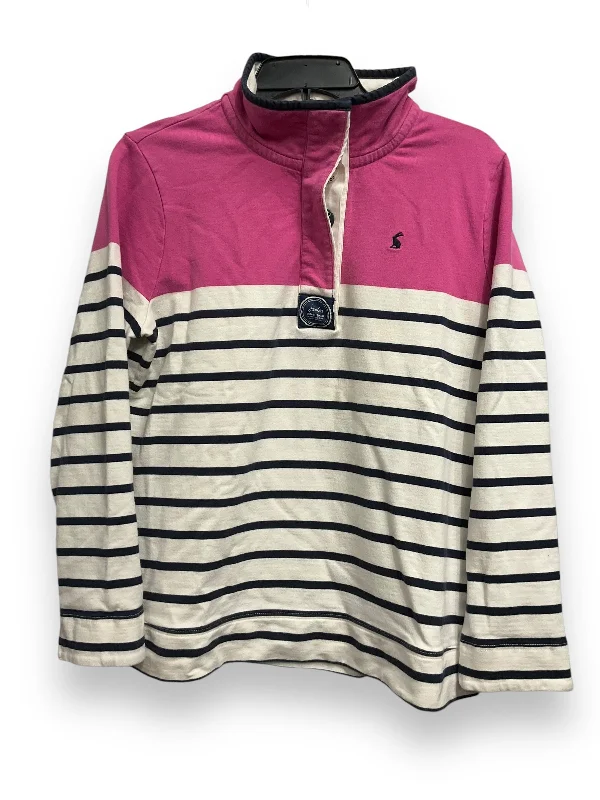 women's tops for those who refuse to compromise on styleTop Long Sleeve By Joules In Striped Pattern, Size: M