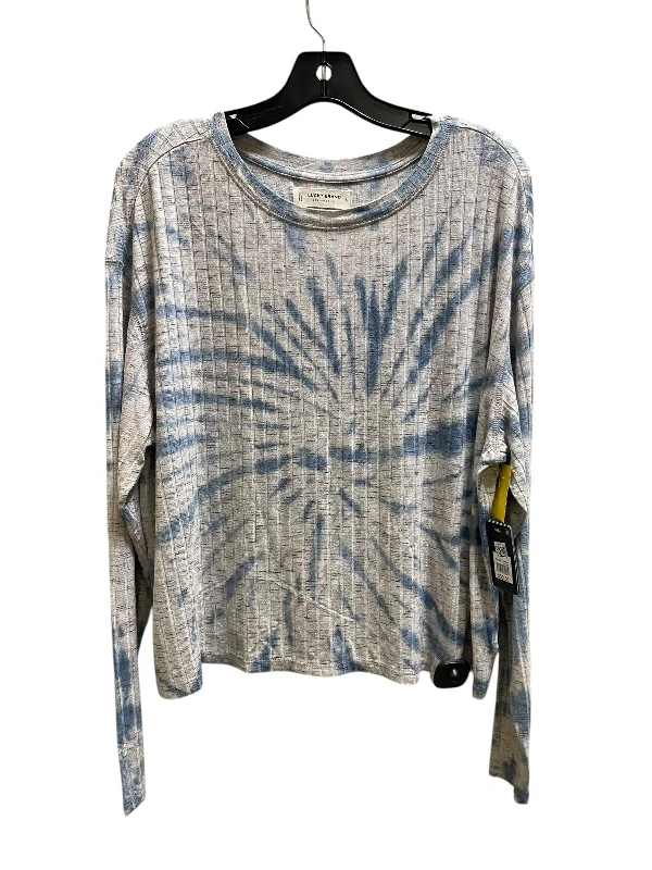 women's tops for those who want to invest in timeless piecesTop Long Sleeve By Lucky Brand In Grey, Size: L