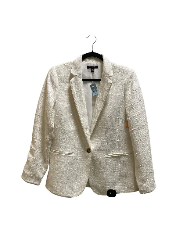 women's wool coatsBlazer By Ann Taylor In Cream, Size: 10