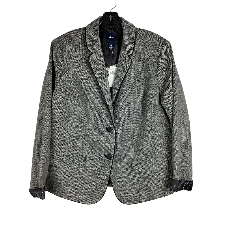 women's coats for breastfeeding mothersBlazer By Gap In Grey, Size: 16