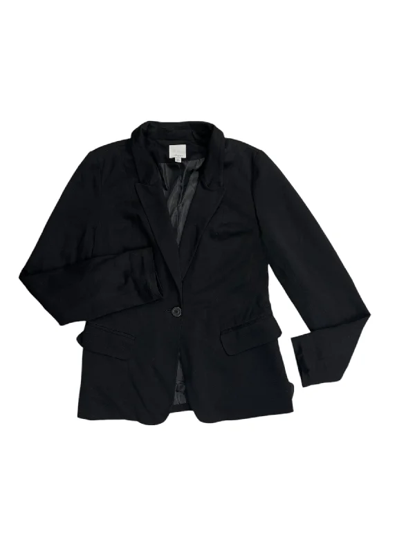 women's coats with floral printsBlazer By Halogen In Black, Size: S