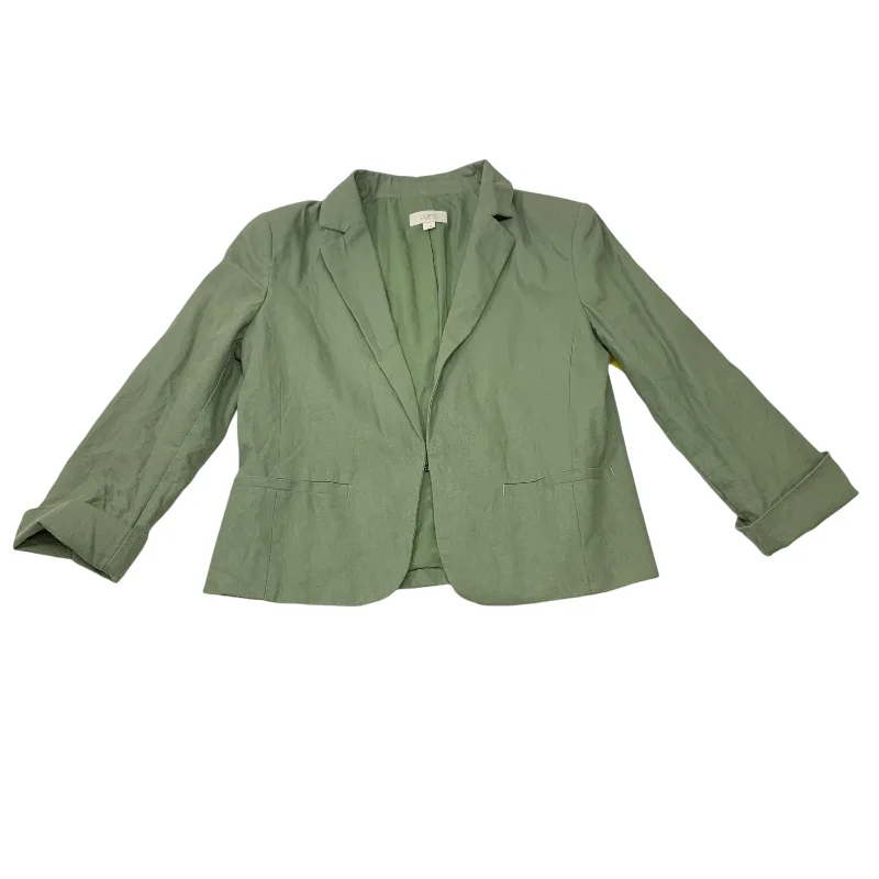 women's coats for rainy weatherBlazer By Loft In Green, Size: S