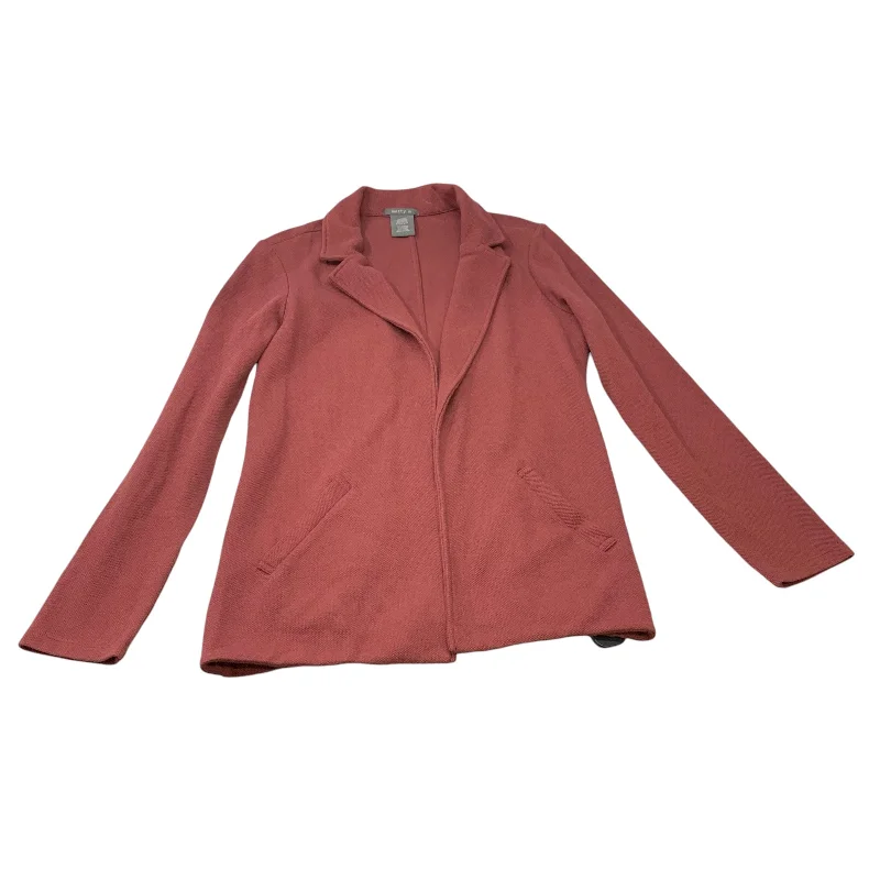 women's coats with button-down frontsBlazer By Matty M In Red, Size: M