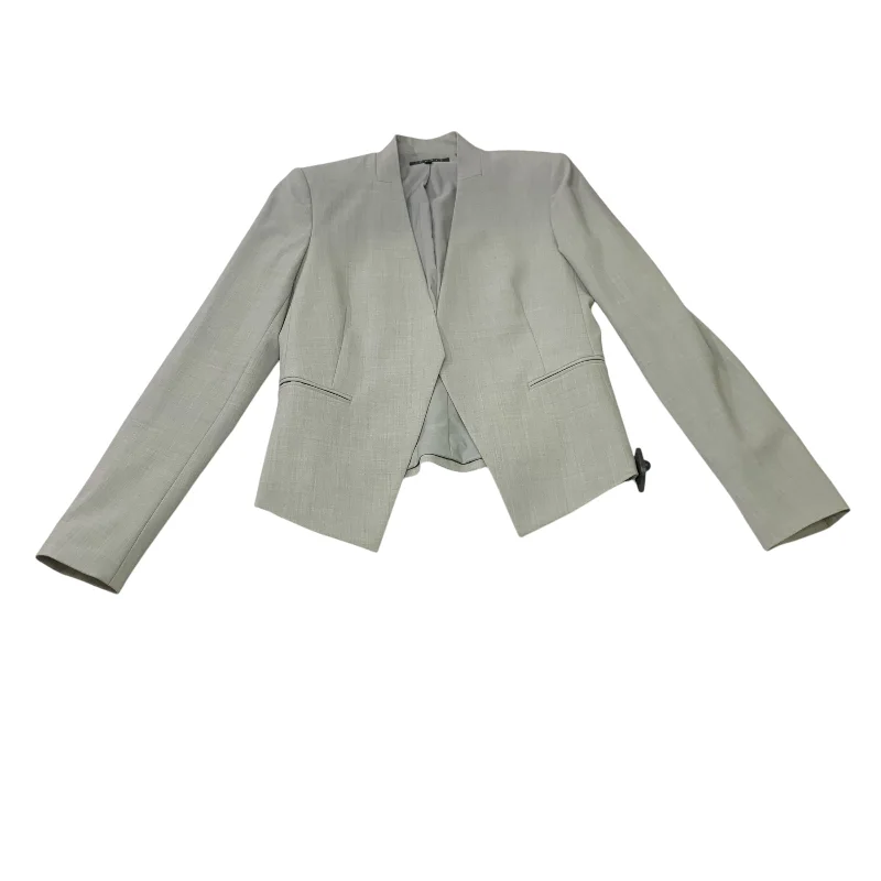 leather coats for womenBlazer By Theory In Grey, Size: Xs