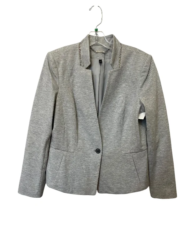 women's coats with cinched waistsBlazer By White House Black Market In Grey, Size: 14p